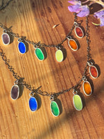 Load image into Gallery viewer, Rainbow  Drop Necklace
