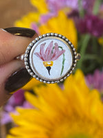 Load image into Gallery viewer, Mountain Shooting Star Enamel Ring  ⧫ Size 10
