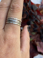 Load image into Gallery viewer, Silver Stacking Rings Set 4
