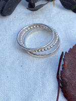 Load image into Gallery viewer, Silver Stacking Rings Set 2
