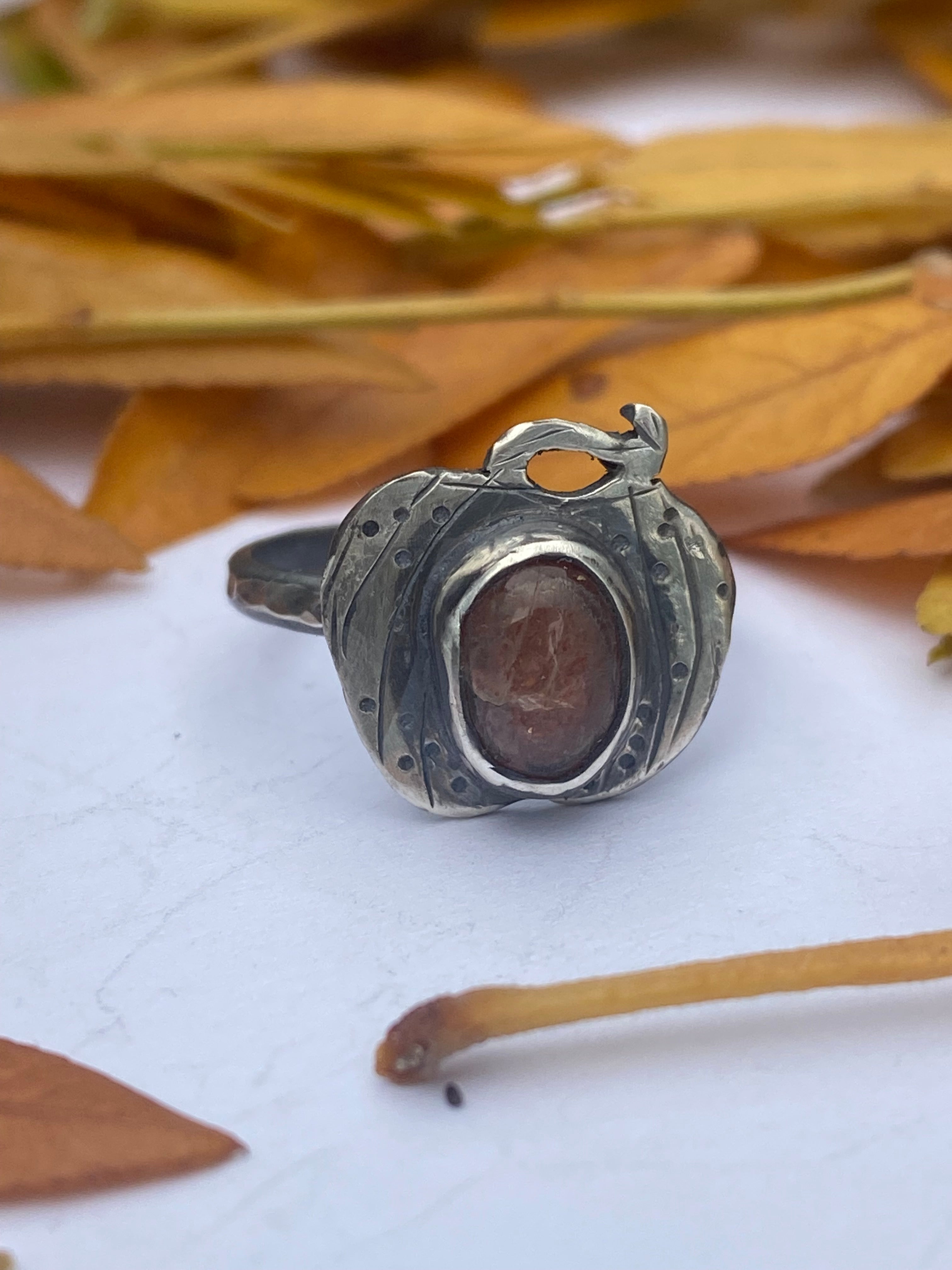 Sunstone Pumpkin Rings
