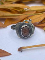 Load image into Gallery viewer, Sunstone Pumpkin Rings

