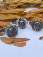 Load image into Gallery viewer, Sunstone Pumpkin Rings
