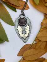Load image into Gallery viewer, Amethyst Bat Pendants
