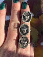 Load image into Gallery viewer, Shelf Mushroom Shadowbox Rings
