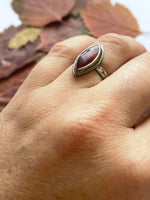 Load image into Gallery viewer, Carnelian Floral Ring
