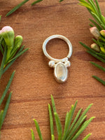 Load image into Gallery viewer, Oval Moonstone Septum Ring

