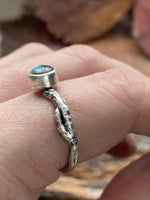 Load image into Gallery viewer, Labradorite Twig Stacking Rings
