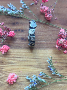 Braided Pomegranate Rings